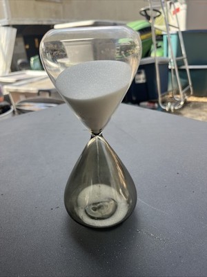 Hourglass, Sand Timer, 8'' Tall 30 minutes 