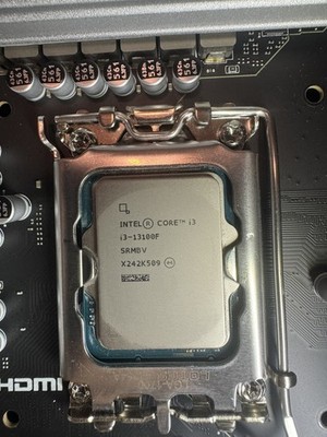 Intel Core i3-13100F 3.40GHz Quad Core 8 Thread LGA 1700 CPU with stock cooler
