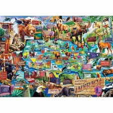 National Parks of America 1000 Piece Jigsaw Puzzle MasterPieces New