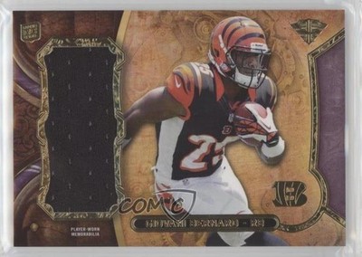 2013 Triple Threads Rookie Jumbo Relics Purple 72/75 Giovani Bernard RC 3y0