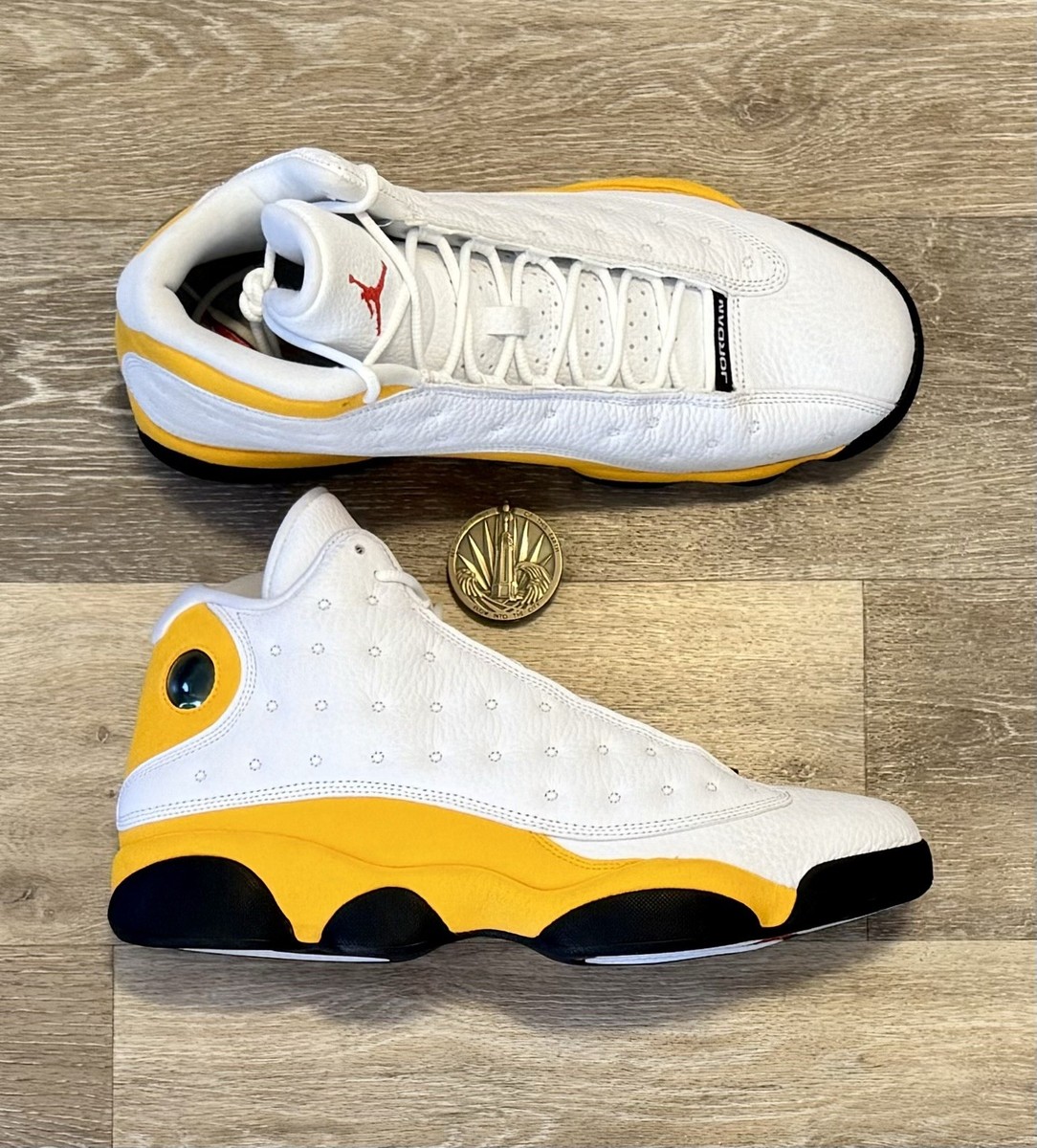 Nike Air Jordan 13 Retro 'Del Sol' White University Red 414571-167