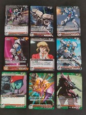 Gundam War NEX-A Card Lot of 9 GP03 Dendrobium Gato Turn A Stardust Memory eb346