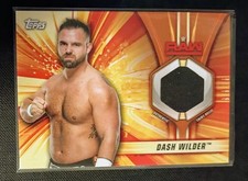 WWE Dash WIlder 2019 Topps SummerSlam Bronze Shirt Relic Card SN 77 of 99