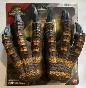 Mattel Jurassic World Spinosaurus Battle Claws Costume Toy Accessory
