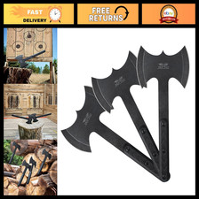 Throwing Axes Tomahawks Set - Double Bite Design for Recreation Fun