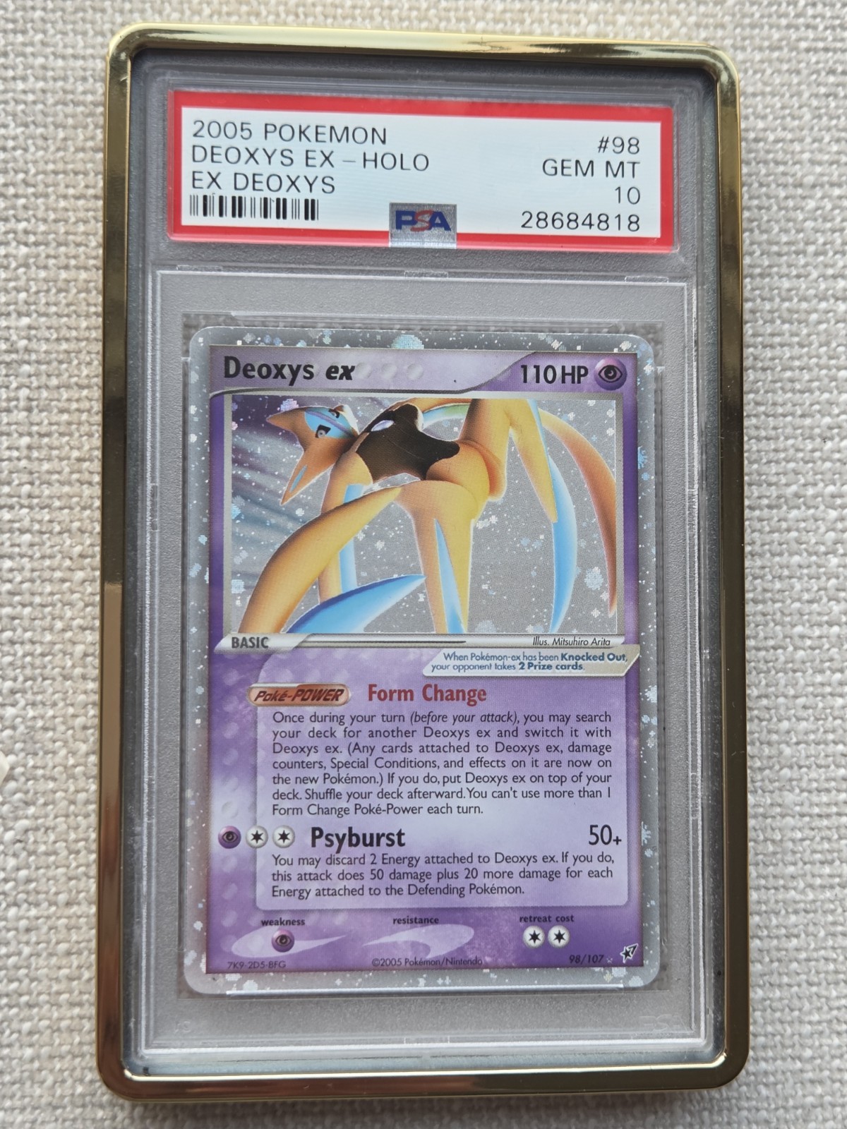 Deoxys ex 2005 EX: Deoxys #098/107 Holo Price Guide - Sports Card