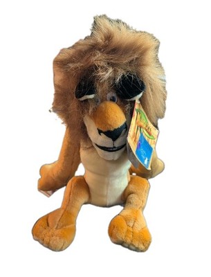 MADAGASCAR ALEX LION PLUSH 2005 DREAMWORKS KOHLS CARES FOR KIDS - NWT 12''