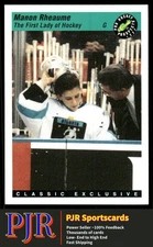 Manon Rheaume 1993 Classic Pro Prospects #6 Atlanta Knights