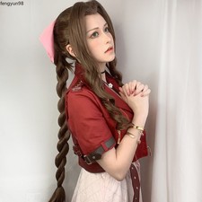 Final Fantasy VII Aerith Gainsborough Cosplay...