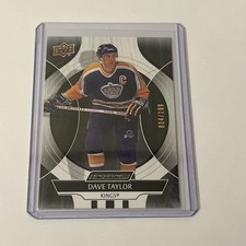 2024-25 UPPER DECK ENGRAINED ICONS THE ALUMNI 035/199 Dave Taylor 