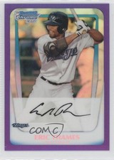 2011 Bowman Chrome Prospects Purple Refractor 603/700 Eric Thames #BCP102 2l4