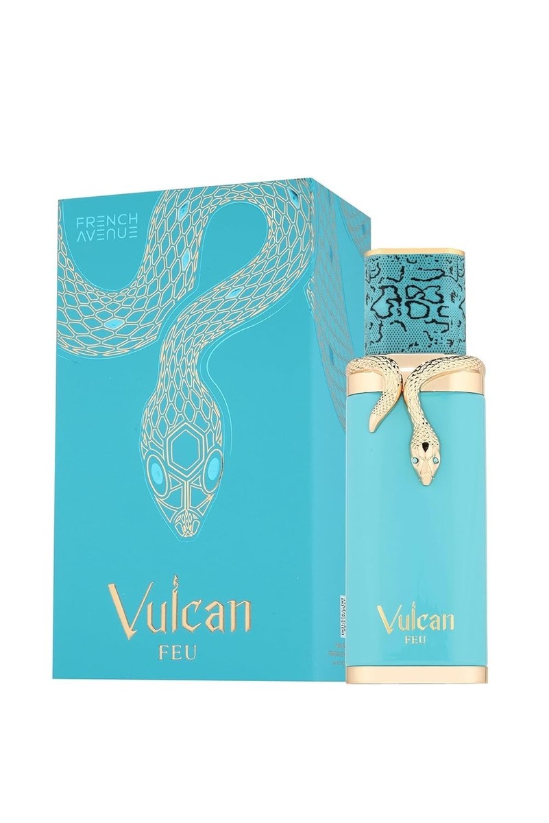 French Avenue Vulcan FEU 香水 French Ave Vulcan Feu Eau De Parfum by Fragrance World 3.4oz/100ml