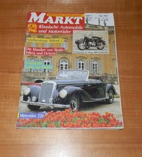 Markt 5/1991 BMW R 51/2 bis R 69 S, Mercedes 220, Opel Rekord C, Skoda Felicia 