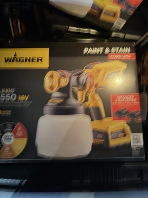 #ad #ad Wagner Flexio 3550 18V Cordless Handheld Paint and Stain Sprayer 2461769 $199.99