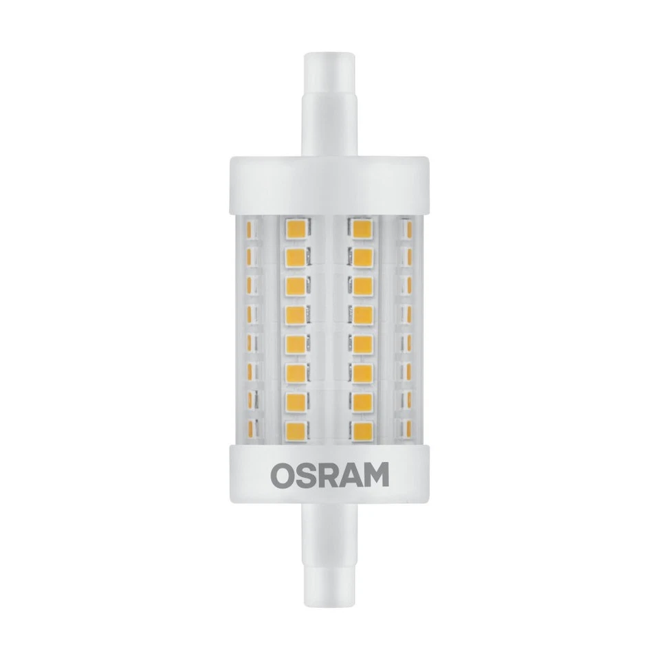 9 x Osram LED Leuchtmittel Star Line 78mm 8W = 75W R7s warmweiß 2700K DIMMBAR - Bild 3 von 4