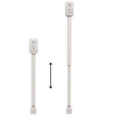 #ad Outlet Extender Features Outlet for Hard to Reach Spaces Extending 17quot; 22quot; $17.47
