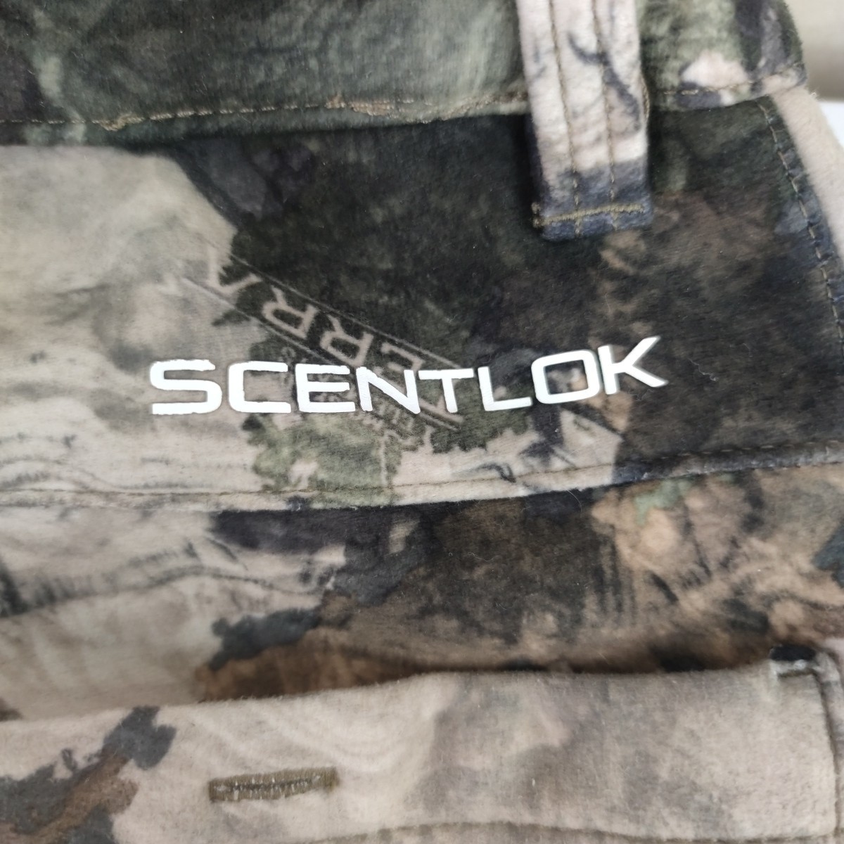 SCENTLOK Helix Pants, MO Terra Gila Camo, mens Small, Outdoors Hunting Pockets 