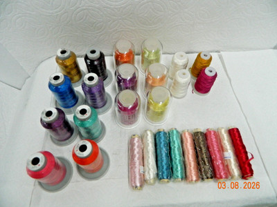 LOT 27 ROLLS OF THREAD HEMINGWORTH DURAK TEKSTIL NEW