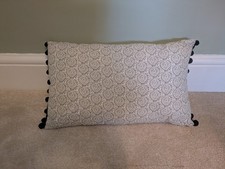 Maisons Du Monde Monochrome Black White Cushion Cover 50x30cm