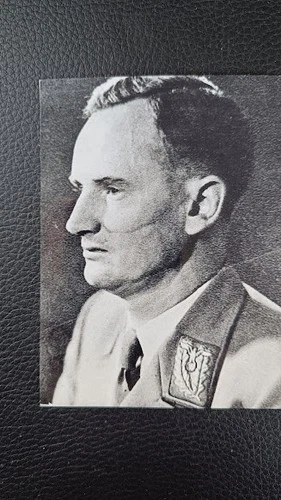 WW2 German Photo: Studio Portrait of  SS Obergruppenführer Friedrich Rainer