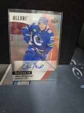 Aidan McDonough RC AUTO 💎 2023-24 Upper Deck ALLURE Red Rainbow Auto #125