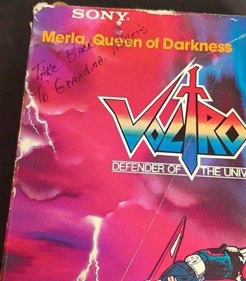 ウェルター Welter DVD 新品未開封　廃盤　レア Vtg Voltron Defender of the Universe Merla Queen of Darkness 1984