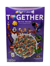 Kelloggs Together with Pride Cereal Sealed Box LGBTQ Pride Love Rainbow 2022