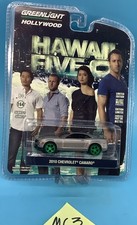 GREENLIGHT 1:64 HAWAII FIVE-O 2010 CHEVROLET CAMARO GREEN MACHINE CHASE CAR HTF