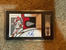 Immaculate Nakobe Dean -#PP8 - /99 amazing patch/Auto - 