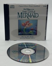 Disney The Little Mermaid Original Motion Picture Soundtrack CD No Scratches 