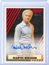 2020 Topps Stranger Things MATTHEW MODINE MARTIN BRENNER Oran Autograph AUTO /50