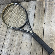 WILSON Hyper Hammer 3.6 Tennis Racket Carbon Rollers 115 Sq In. 4 1/2 Grip 4