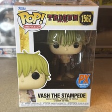 Funko Pop Animation Trigun Vash the Stampede #1562 PX BOX DAMAGE