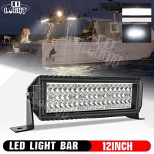 12" inch Spreader LED Light Pods Deck Marine Lights fit Boat Spot Flood Light