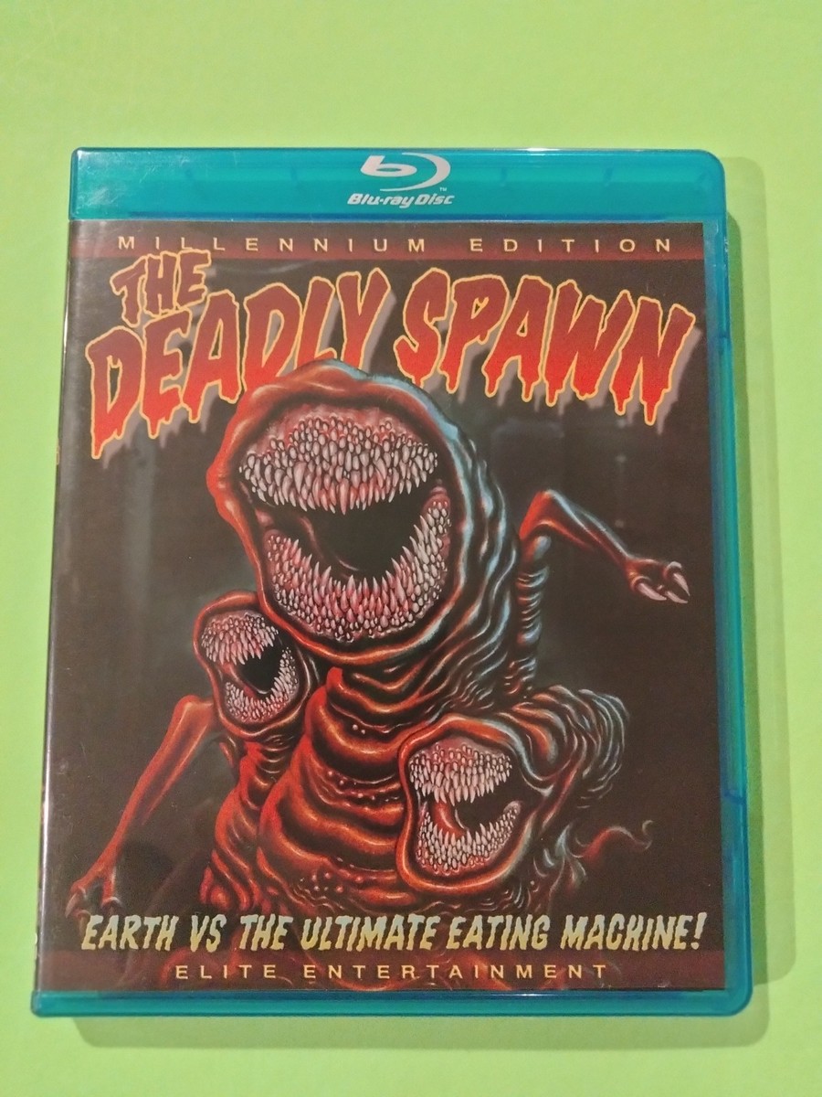 The Deadly Spawn BLU-RAY rare Millennium Edition ELITE used EX