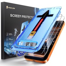 MAGIC JOHN 2 Pack for iPhone 17 Pro Max 6.9 17 6.9inch, Clear