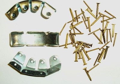 new 3 piece steel tips for Hi-Point motorcycle boot repair with 2 sizes of nails