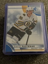 2023-24 SP Hockey Blue Parallel DAVID PASTRNAK #76 Bruins