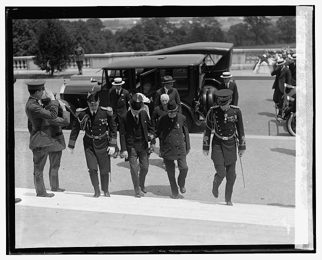 President Calvin Coolidge at Arlington National Cemetery,Virginia,VA,May 1925,4