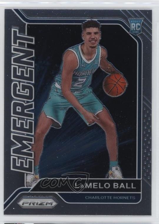 2020-21 Panini Prizm Emergent LaMelo Ball #23 Rookie RC