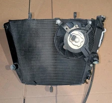 2008 2009 SUZUKI GSXR 600 750 OEM RADIATOR ENGINE COOLING RESERVOIR FAN 2010 08