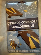 Desktop Cornhole Mini Cornhole Toss Game Kit - Unique Novelty Office Gift New