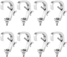 8 Pack Truss C Clamp Stage Lights Clamp for DJ Lights Par Lights Spot Lights