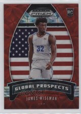 2020 Prizm Draft Picks Global Prospects Choice Red 68/88 James Wiseman #97 2r7