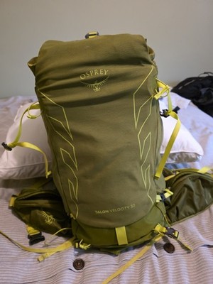 Osprey Talon Velocity 30 Matcha Hiking Backpack L/Xl | eBay