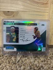 Trey Lance 2021 Panini Contenders Rookie Campus ID SSP #7 NDSU