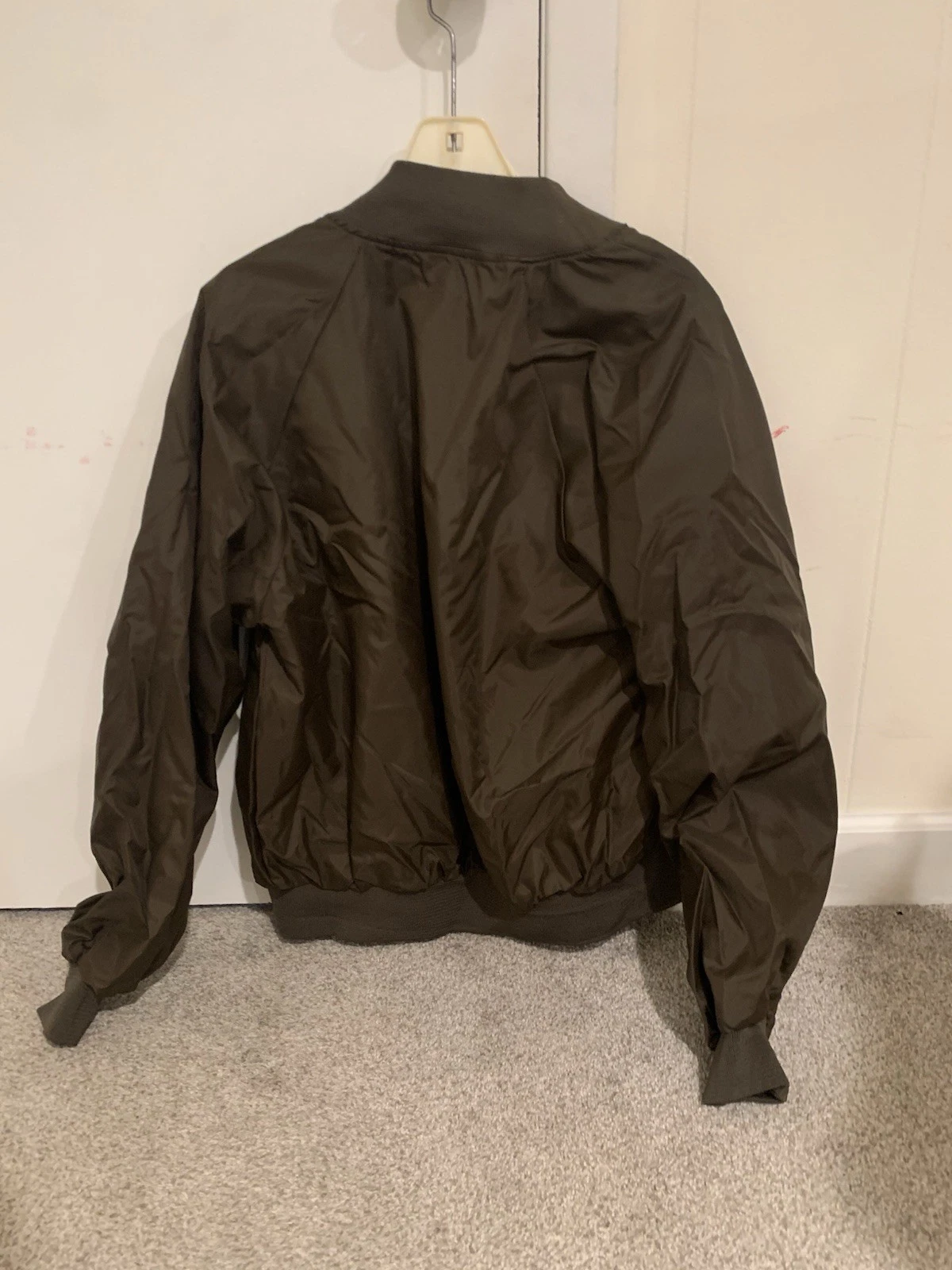 Vintage Hartwell Standard Communications Jacket USA Brown Bomber Men’s L Fits M image 6