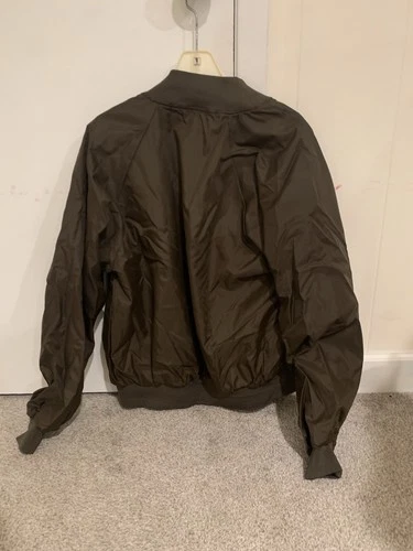 Vintage Hartwell Standard Communications Jacket USA Brown Bomber Men’s L Fits M image 6
