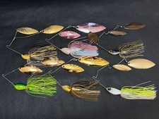 IMAKATSU Spinnerbait Set 1/2oz-1oz Fishing Lure Hard Baits, Used, Green