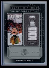 2021-22 Upper Deck Black Diamond Cup Winners Patches Patrick Kane #CW-PK